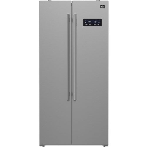 Forno 16 CF Side-by-Side Refrigerator - Stainless