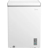 Midea 5.0 CF Chest Freezer, Contour Design - White